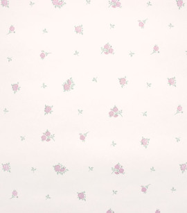 PÁG. 41 - Papel de Parede Infantil Vinílico All Kids - Florzinhas (Tons de Rosa/ Leve Brilho)