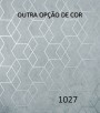 PÁG. 22 - Papel de Parede Formas Geométricas Cinza Escuro (Detalhes com brilho em Dourado) - Coleção Essencial - Vinílico