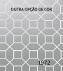 PÁG. 07 - Papel de Parede Formas Geométricas Cinza Escuro (Brilho Laminado em Dourado) - Coleção Neo Geometric- Semi-Vinílico