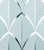 PÁG. 17 - Papel de Parede Geométrico Cinza Azulado com Brilho Laminado - Coleção White Swan - Vinílico Importado