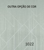 PÁG. 19 - Papel de Parede Geométrico Cinza Claro (leve brilho) - Coleção Vip - Vinílico