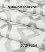 PÁG. 25 - Papel de Parede Geométrico Grade - Importado Lavável - Coleção Lord II (Cinza Chumbo/ Prata)