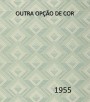 PÁG. 05 - Papel de Parede Geométrico Losango Tons de Cinza e cor Cáqui (Brilho em Prata) - Neo Geometric - Semi-Vinílico