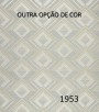 PÁG. 05 - Papel de Parede Geométrico Losango Tons de Cinza e cor Cáqui (Brilho em Prata) - Neo Geometric - Semi-Vinílico