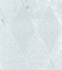 PÁG. 03 - Papel de Parede Geométrico Losangos Cinza Claro com Brilho Metálico - Coleção White Swan - Vinílico Importado
