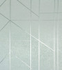 PÁG. 58 - Papel de Parede Linhas Geométricas Cinza Fio Prata - Coleção White Swan - Vinílico Importado