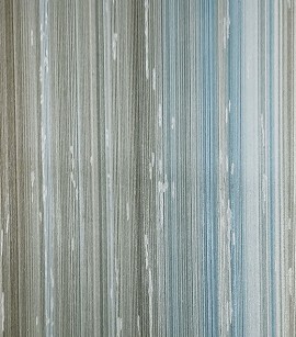 PÁG. 48 - Papel de Parede Listras Tons de Azul e Cinza (Leve brilho) - Coleção Vip - Vinílico