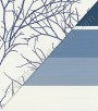 PÁG. 12 - Papel de Parede Listras Largas Tons de Azul e Branco (Brilho) - Tesori Italiani - Vinílico Lavável (Italiano)