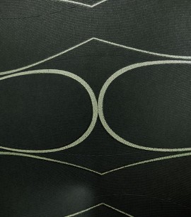 PÁG. 21 - Papel de Parede Moderno Preto (Detalhes com brilho em prata) - Coleção Essencial - Vinílico