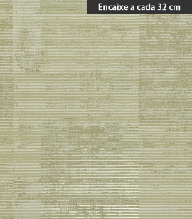 PÁG. 34 - Papel de Parede Imitação Textura Bege Médio Acinzentado (Detalhes com leve Brilho) - Neo Geometric - Semi-Vinílico
