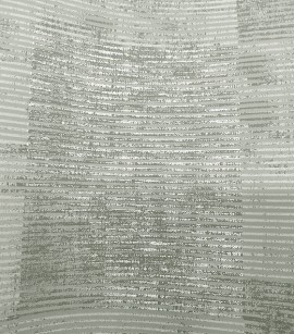 PÁG. 14 - Papel de Parede Imitação Textura Cinza (Detalhes com leve Brilho) - Coleção Neo Geometric - Semi-Vinílico