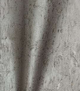 PÁG. 66- Papel de Parede Textura Grafiato Prata Detalhes em Brilho Glitter- Coleção Adi Tare 2 - Vinilico Importado