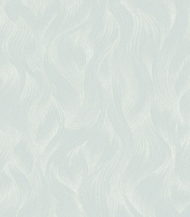 PÁG. 43 - Papel de Parede Textura Ondulada Cinza Claro Azulado com Brilho - Coleção Unique - Vinílico Importado